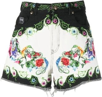 Versace Jeans Couture Multikleur Sweat Shorts 74Had 51Pes 050L54G03 - Dames - Bermuda - Veelkleurig - W30 - Korte Broeken