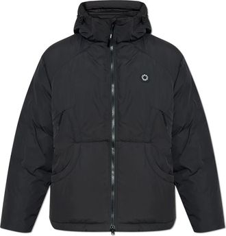 Kenzo Pufferjack met logo - Heren - Gewatteerde jassen - Zwart - S - Jassen