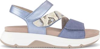 Gabor Dames, Schoenen, Blauw, Maat: 38 1/2 EU Leer