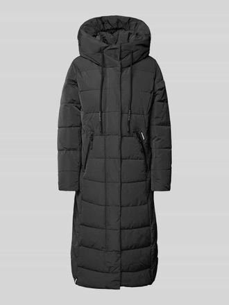 Khujo Steppmantel mit Kapuze Modell TYNSE in Graphit, Gr&ouml;&szlig;e M