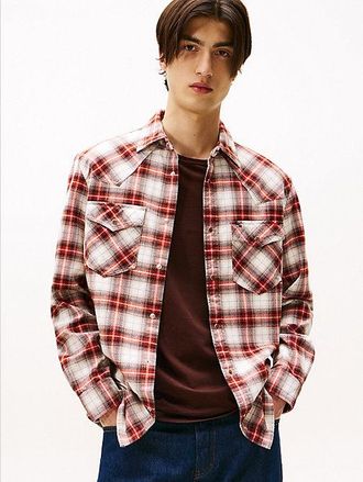 Tommy Hilfiger Regular Fit Flannel Check Western Shirt