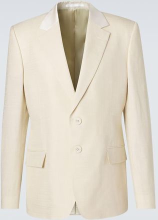 Wales Bonner Alto satin-trimmed blazer