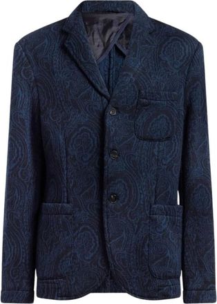 Etro Giacche Etro - - Jackets - Uomo - Blu - XL