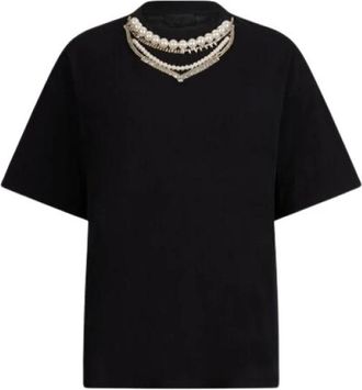 Liu Jo Mujer, Camisetas, Negro, Talla: S