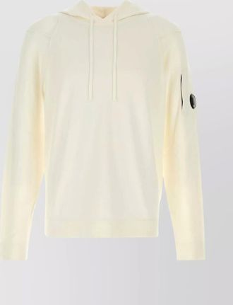 C.P. Company cotton sweatshirt with arm patch detail