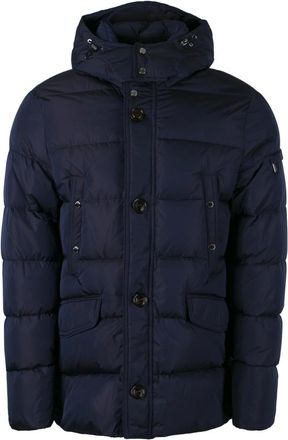 Moorer Heren, Jassen, Blauw, Maat: XL Nylon