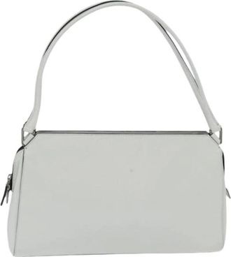 Prada Pre-owned Shoulder Bags, female, White, Size: ONE SIZE Pre-owned Vintage Shoulder Bag