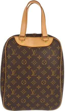 Louis Vuitton Excursion Handbag Monogram Canvas Brown Canvas Handbag (Pre-Owned)