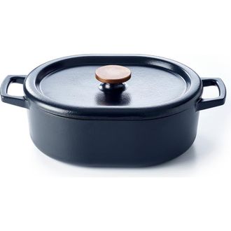alva Nori Enameled Cast Iron Oval Dutch Oven, 6-Qt. in 6 Quart at Nordstrom