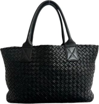 Bottega Veneta Pre-owned Tote Bags, female, Black, Size: ONE SIZE Pre-owned Tote Bag