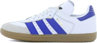 adidas Samba OG Oversized Logo White Semi Lucid Blue IF1813