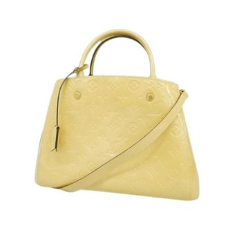 Louis Vuitton Pre-owned Handbags, female, Yellow, Size: ONE SIZE Pre-owned Vintage Handbag