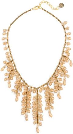 Deepa Gurnani Felice Frontal Necklae in Gold at Nordstrom