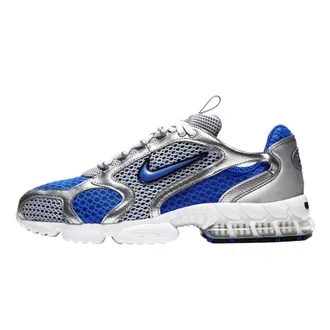 Nike Air Zoom Spiridon Cage 2 Metallic Silver / Varsity Royal CJ1288-002 Mens