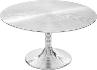 Schubiger M&ouml;bel Beistelltisch Kampai Aluminium H: 40 cm