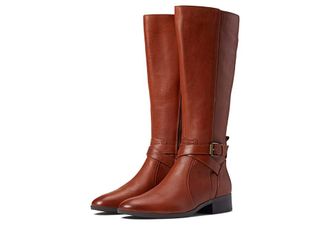 Naturalizer Rena Womens Boots Cider Wide Calf : 5.5 M (B), Leather