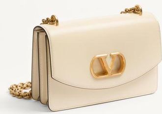 Valentino Garavani Borsa A Spalla Valentino Garavani Vain In Vitello Lucido Donna BURRO UNI