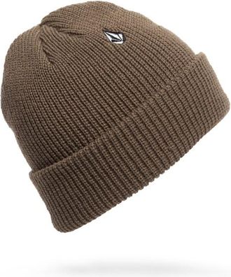 Volcom Full Stone Beanie M&uuml;tze f&uuml;r Herren | braun