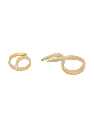 Givenchy Set anelli ad artiglio - Oro