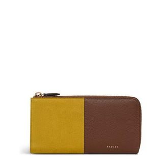 Radley London Chilworth Street Large Zip Around Wallet in Ochre at Nordstrom