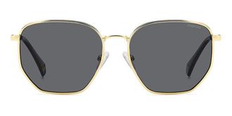 Polaroid PLD 6214/S/X Polarized 2F7/M9 Mens Sunglasses Gold Size 56