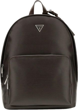 Guess Heren, Tassen, Bruin, Maat: ONE Size Leer
