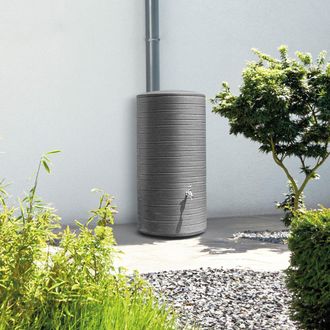 Charles Bentley Novara 280L Water Butt in Dark Grey