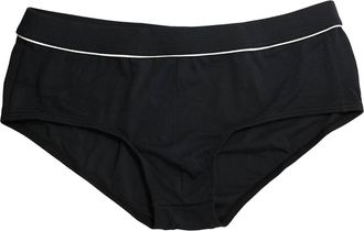 La Perla Mens Herringbone Swim Speedo In Black