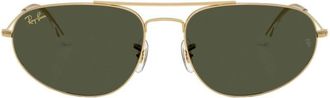 Ray-Ban Explorer IV Green Irregular Unisex Sunglasses RB3945 919631 62