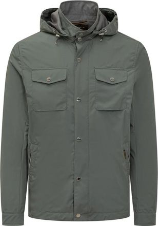 Moorer Fenzi Gewatteerde Jas - Heren - Zomerjassen - Groen - XL - Polyester - Jassen