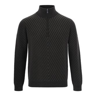 Emporio Armani Dolcevita Finezza - - Knitwear - Uomo - Marrone - M