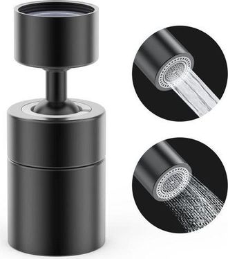 OEM Rubinetto Aeratore Girevole A 360&deg;, 2 Modalit&agrave;, Rubinetto Da Cucina Regolabile, Ottone Massiccio, Interruttore Rotante, Filtro Doccia Schiumogeno, Ada