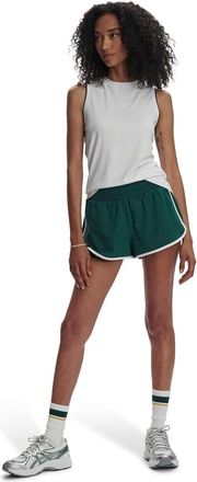 Varley Varley Arton Tank Top Womens White Stretch Sleeveless Performance GBO826