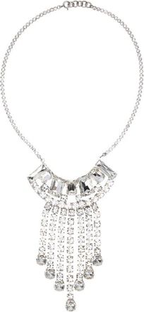Dries Van Noten Strass Statement Ketting - Dames - Kettingen - Grijs - ONE Size - Accessoires