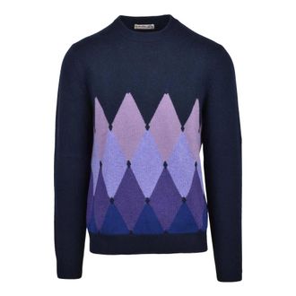 Ballantyne Heren, Truien, Veelkleurig, Maat: 3XL Kasjmier