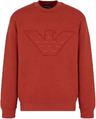 Emporio Armani Uomo, Felpe, Marrone, L, new