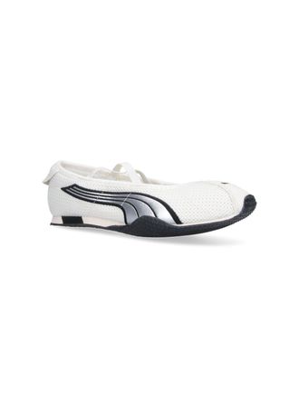 Puma Womens Sneakers White Upper: Textile