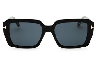 Tom Ford FT1164K Rectangular Acetate Sunglasses - Black