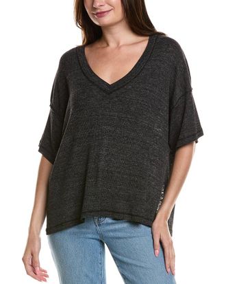 Project Social T Oh Girl Raw V-Neck T-Shirt