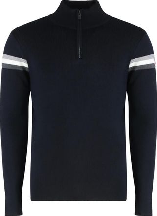 Fusalp Maglione con mezza zip - Blu