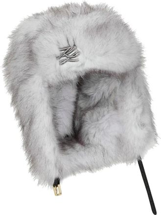 Karl Lagerfeld K/Studio Fur Trapper Hat - Accessories - Mujer - Blanco - ONE SIZE