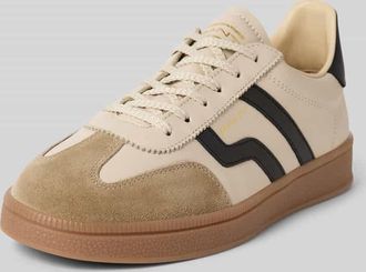 GANT Sneaker aus echtem Leder mit Logo-Prägung Modell Cuzima in Beige, Größe 36