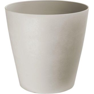 OEM Maceta Redonda - Garden Id - Swing Cone - &Oslash; 30 - 14 L - H 29 Cm - Piedra Blanca