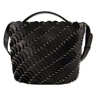 Paco Rabanne Black Bucket Bag