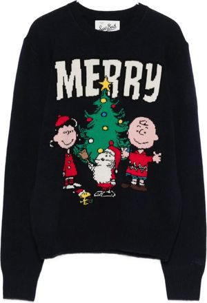 MC2 Saint Barth Maglione Heron con stampa - Blu