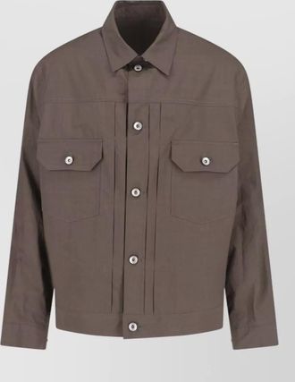 sacai cotton lightweight jacket