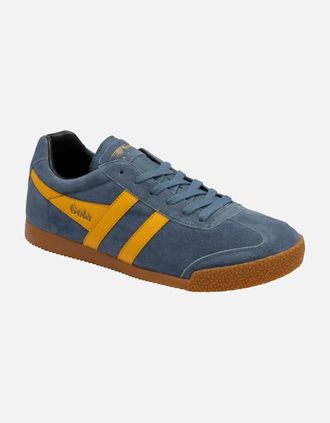 Gola Mens Harrier Suede Mens Trainers - Navy - Size: 10