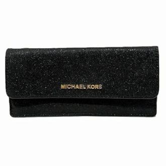 Michael Kors Pre-owned Wallets, female, Black, Size: ONE SIZE Pre-owned Leather Wallet