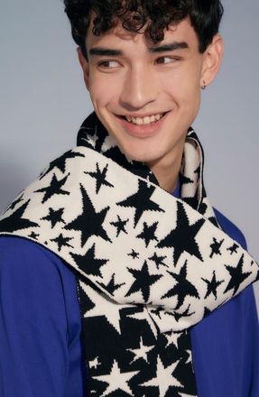 Ingmarson Stars Wool & Cashmere Scarf in Star Multi at Nordstrom