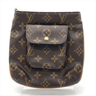 Louis Vuitton Brown Monogram Canvas Pouch (Pre-Owned)